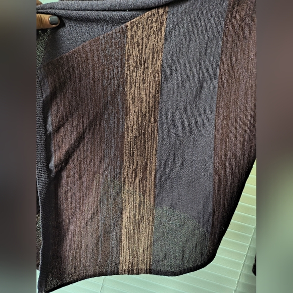 Investments Cardigan Women's Size Large Wool Blend Open Front Knit Sweater - Picture 2 of 11